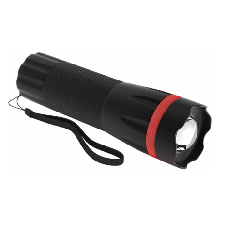 Фонарь РЕКОРД  МR-750 (3*LR03), 1W, 85Lm, время работы 20 часов, дальность луча 80 метров, корпус резинопластик