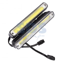 Дневные ходовые огни в пластиковом корпусе и светодиодным модулем 20 Вт, 8-16 Вольт