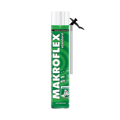 Пена монтажная Makroflex Shaketec Стандарт, 0,75 л, тов-157860
