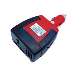 Автомобильный инвертор 75W 12V - 220V c USB портативный REXANT