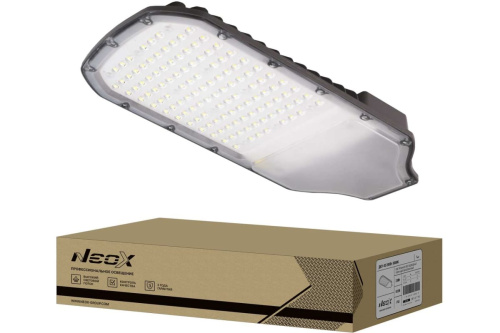 Светильник уличный сд ДКУ-03 200Вт 230В 5000К 28000Лм 140лм/Вт линзованный IP65 NEOX