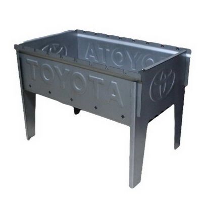 Мангал разборный лог "TOYOTA" S=1,5 мм (5 кг)