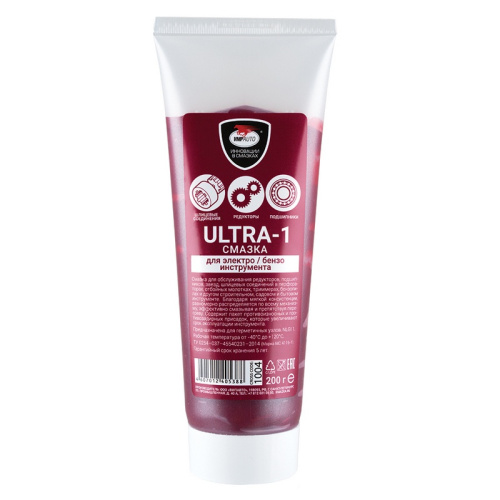 Смазка Ultra-1 для электро/бензоинструмента туба 200 г, тов-186668