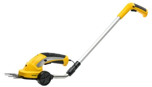 Аккумуляторный электрический триммер-кусторез Huter GET-7,2H, 7.2 В, 1500 мАч, Li-ion, 1100 об/мин, рез–8 мм, 70/1/39