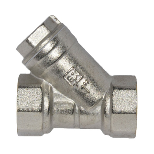 Фильтр грубой очистки 1" В/В, t=150С, 20бар, 500мкм, угловой, латунь, тов-120246