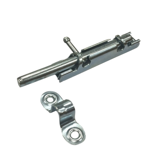 Задвижка дверная (шпингалет) ЗТ-Ц, L=120 мм, цинк, тов-061846