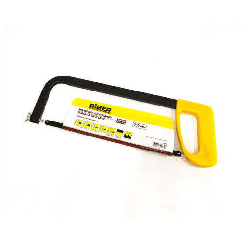 Ножовка по металлу пласт. рукоятка "Мастер" 300мм (12/48) БИБЕР 85602