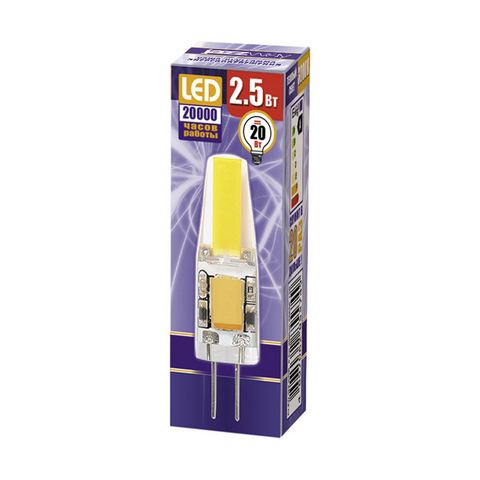 Лампа JazzWay PLED-POWER  COB G4  2.5W  5500K 12V (LED driver)
