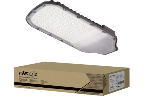 Светильник уличный сд ДКУ-03 50Вт 230В 5000К 7000Лм 140лм/Вт линзованный IP65 NEOX