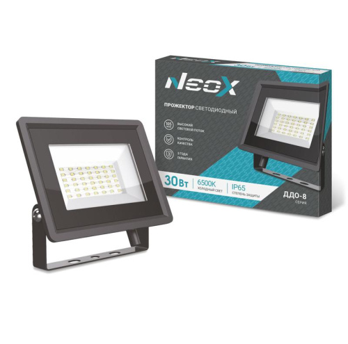 Прожектор светодиодный ДДО-8  30Вт 230В 6500К 3150Лм 105лм/Вт IP65 NEOX