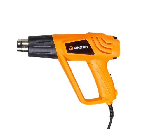 Термопистолет (ФЕН) "ВИХРЬ" ТП-2000, два режима, кейс, 72/2/1