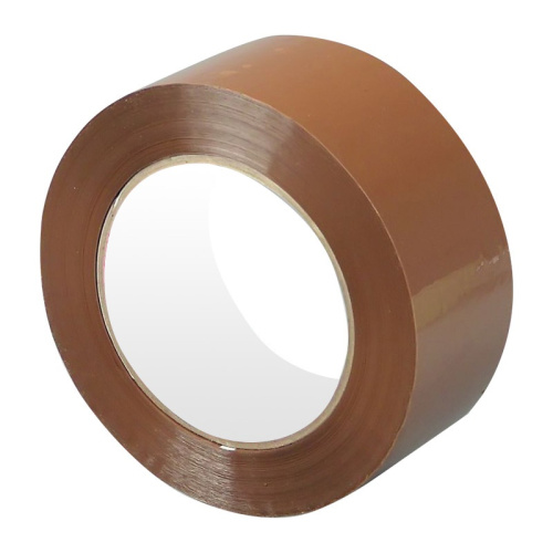 Скотч 50 мм, коричневый 40 мкм (52 м), тов-111339