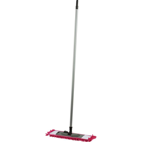 Швабра флаундер для пола пласт 47х16 в сборе с насад Chenille микрофSV5104, 1174466