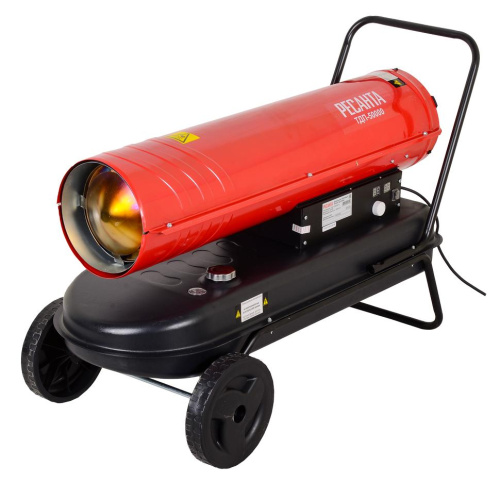 Тепловая дизельная пушка "РЕСАНТА" ТДП-50000 (1100 м3/час, 50кВт, расход 4кг/час)