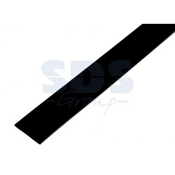 Термоусаживаемая трубка ТУТнг 30/15 черная по 1м КВТ