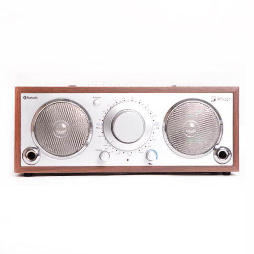 Радиоприемник "БЗРП РП-321", УКВ 64-108МГц, 220V, акб 1500mA/h, USB/SD/AUX/BT, 2 динамика, стерео