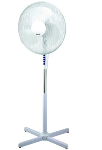 Вентилятор Mystery MSF-2402 белый [напольный, 45 Вт, скоростей - 3, диаметр - 400 мм, 42 дБ, белый]