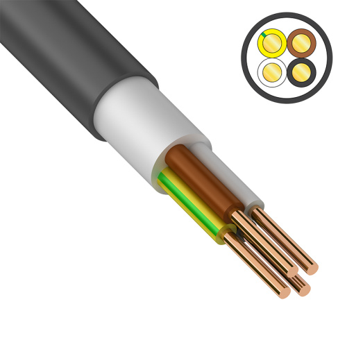 Кабель ВВГ-Пнг(А)-LS 4х1,5  ГОСТ, 162108