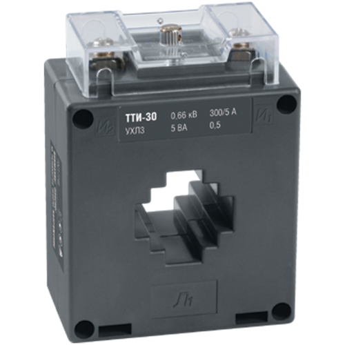 Трансформатор тока ТТИ-30 300/5А 5ВА 0,5 IEK ITT20-2-05-0300, 37059