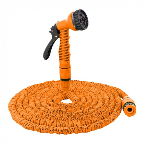 Набор для полива с растягивающимся шлангом 22м Вихрь, 73/7/2/26