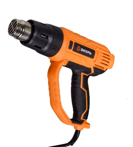 Термопистолет (ФЕН)  "ВИХРЬ" ТП-2000Р, три режима, кейс, 72/2/3