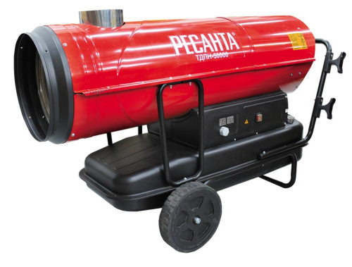 Тепловая дизельная пушка непрямого нагрева ТДПН-50000 Ресанта, 67/1/13