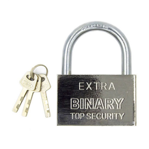 Замок навес. метал. Extra серебр. 50 193-007/43-011