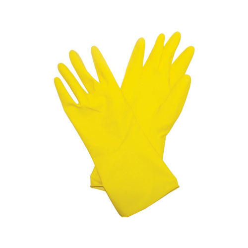 Перчатки латексные Biber 96273 с х/б напылением, размер L, тов-097409