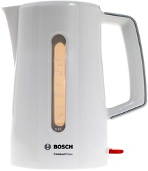 Электрочайник Bosch TWK3A011 [1,7л/2400 Вт/Пластик/Закрытая спираль/ (Белый)]
