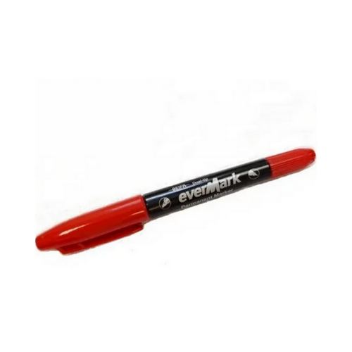 ГЛА139 Маркер перман. двустор. кругл. 0.4/2.0мм BEIFA, красный, арт. PY1082D