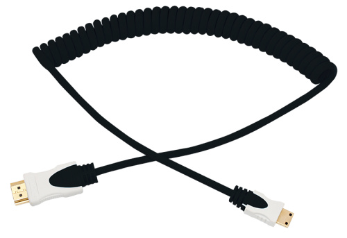 Шнур HDMI - mini HDMI 2М черный витой REXANT