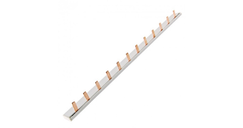 Шина соединительная 1П 63А PIN (штырь) 12PIN (инд.упак.) TDM SQ0802-0101
