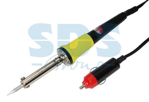 Паяльник со штекером прикуривателя автомобиля  40W, 12V