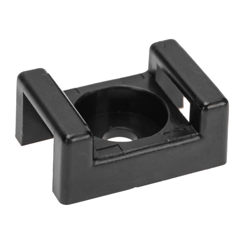 Площадка для крепления хомутов-стяжек, черная (уп. 100 шт.), СН тов-222102