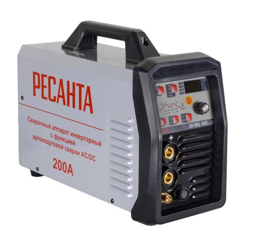 Сварочный аппарат инверторный САИ-200АД (АС/DC) Ресанта, шт, 65/98