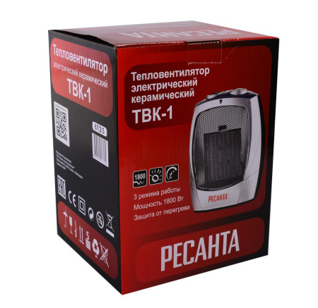 Тепловентилятор ТВК-1 Ресанта, 67/2/3