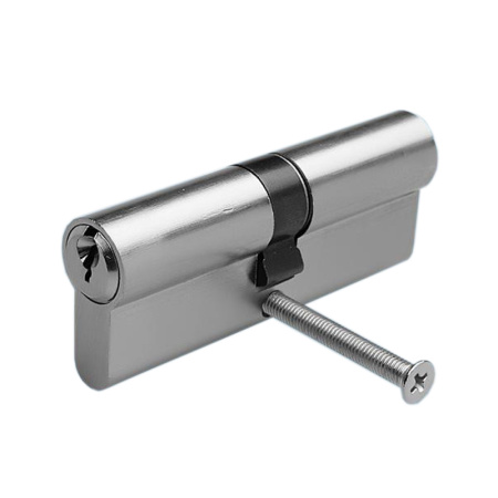 Цилиндр для замка ключ/ключ (30+30) S 60 хром