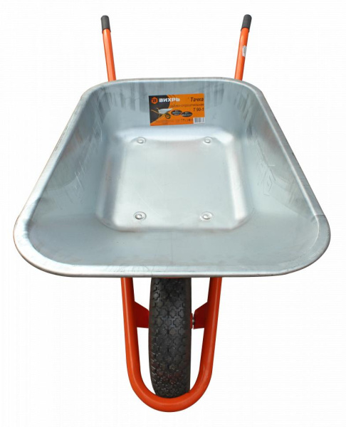 Тачка садово-строительная Т 90-1 Вихрь ( садовая ), 73/7/4/3