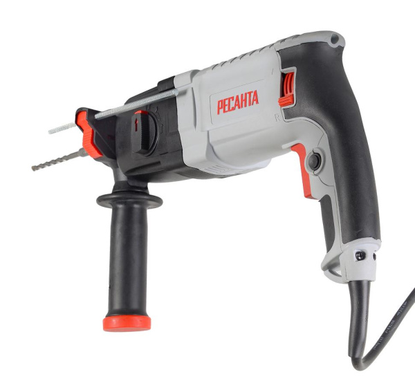 Перфоратор "РЕСАНТА" П-32-1000К, 1000Вт, SDS-Plus, бетон 32мм, 1100об/мин, 4900 уд/мин, 5.2Дж, 3кг, в кейсе, 75/3/3