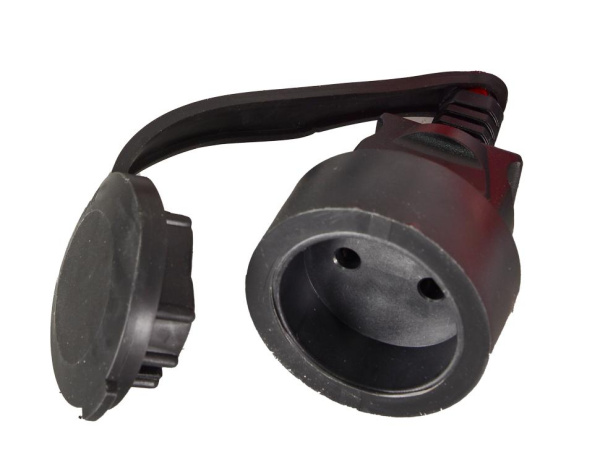 Удлинитель силовой на рамке, СУ-2х1-20/1 (IP44) Ресанта, 2200Вт, 61/118/2