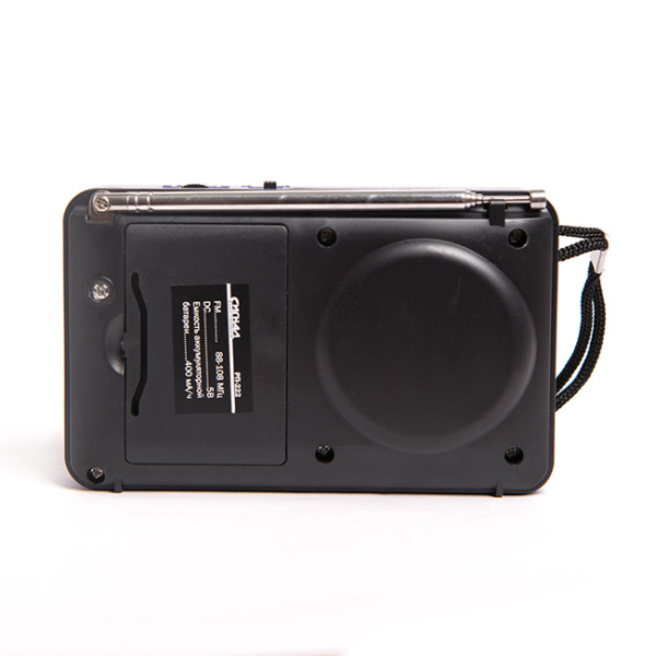 Радиоприемник "Сигнал РП-222", бат. 3*АА (не в компл.), синий, 220V, акб 400мА/ч, USB, SD, дисплей 17823