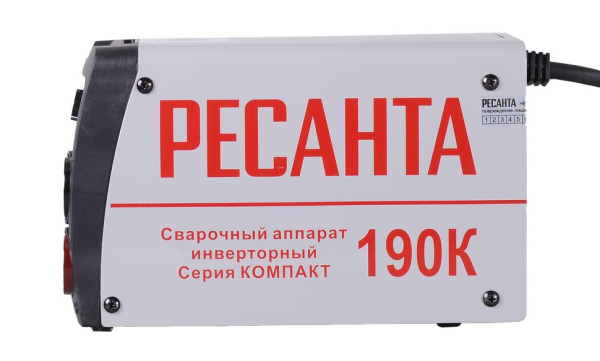 Сварочный инвертор РЕСАНТА САИ 190К (компакт), 190А, 65/36