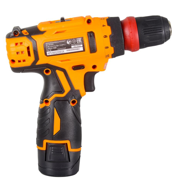 Дрель-шуруповерт аккумуляторная ДА-12Л-2КC (2,0 А/ч) Вихрь, шт, 72/14/33