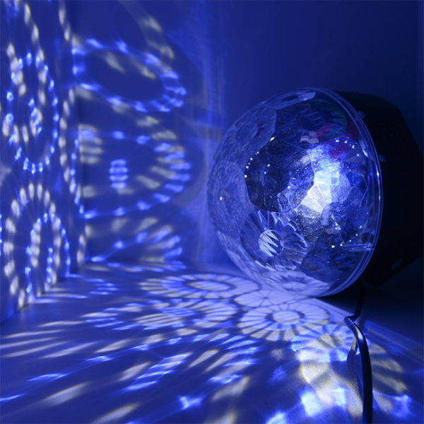 Светодиодная система B52 "YB-7", 220В, 6 цв.свечения, USB-флешка, ПДУ, круглешочки, 17039