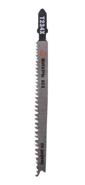 Пилки для лобзика Т234Х по дереву,быстрый,чистый рез,прогресс. зуб 116х90мм (2 шт) 73/10/5/11 "ВИХРЬ"