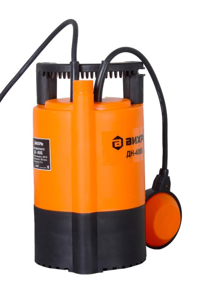 Дренажный насос ДН-400Б Вихрь, шт, 68/2/16