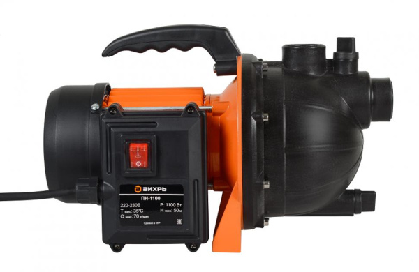 Поверхностный насос ПН-1100 Вихрь, 68/4/9