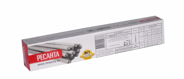 Электрод "РЕСАНТА" МР-3 Ф3,0 Пачка 3 кг 71/6/21