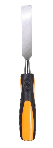 Стамеска-долото 20 мм 2 комп.усиленная рукоятка CrV 73/2/7/4 "ВИХРЬ"