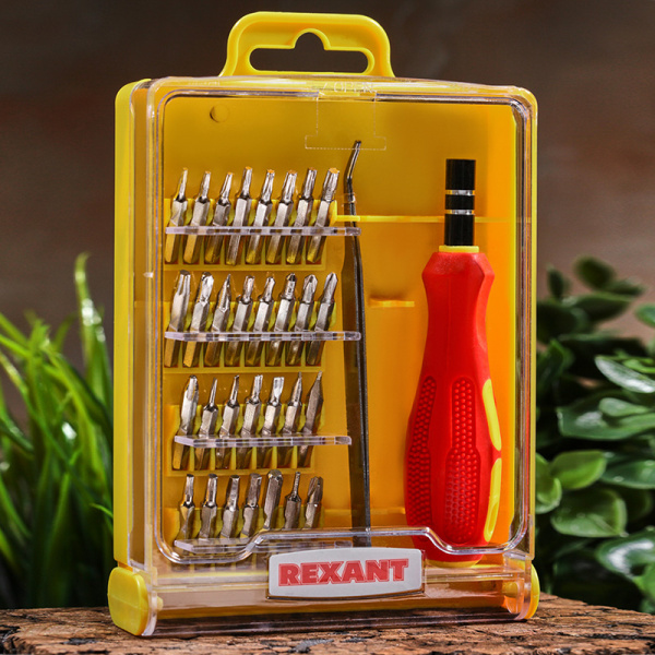 Набор отверток для точечных работ 32 предмета Rexant